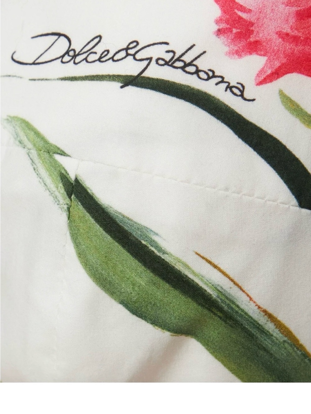 Dolce & Gabbana pleated poplin floral Mini Dress - Picture 3 of 13